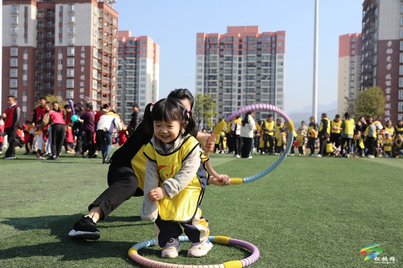 縣實驗幼兒園舉辦第32屆親子運動會