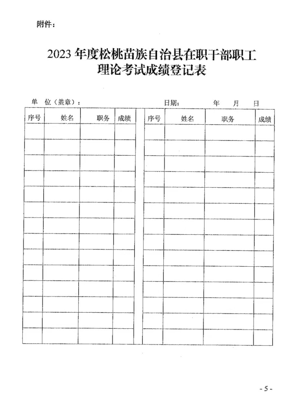 關(guān)于組織2023年度全縣在職干部職工理論考試的通知
