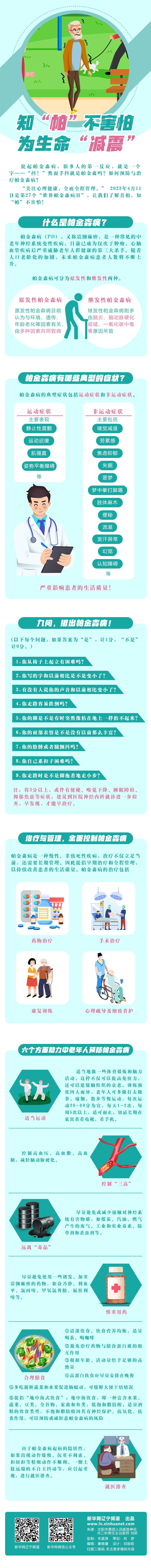 世界帕金森日丨知“帕”不害怕，為生命“減震”