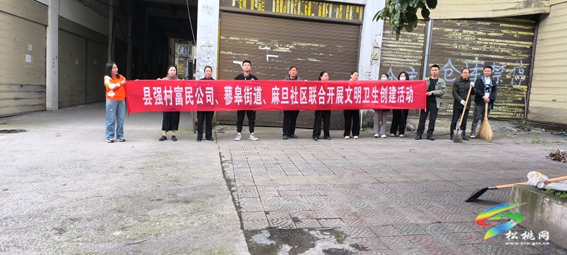 縣強(qiáng)村富民公司開(kāi)展文明創(chuàng)建志愿服務(wù)活動(dòng)