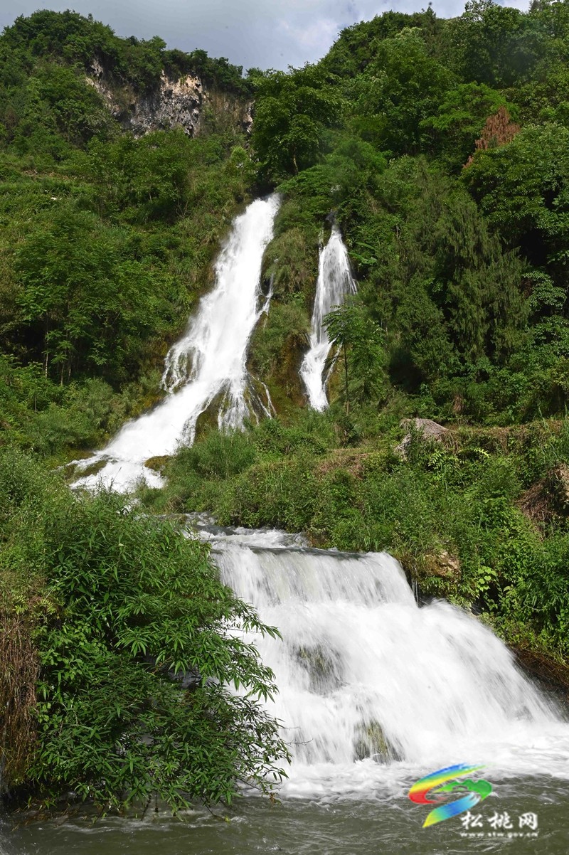 松桃：響水飛瀑?美景如畫