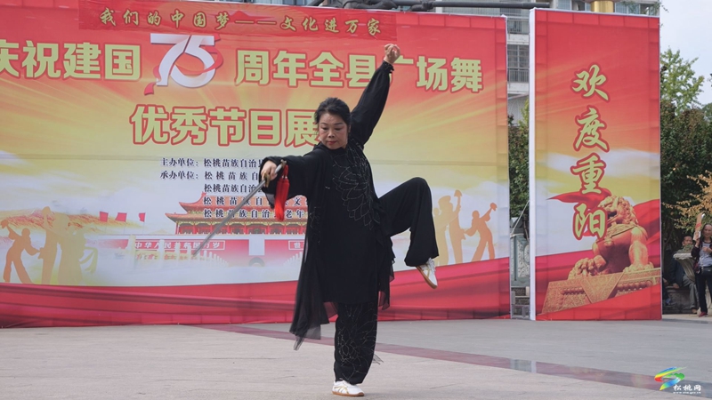 【網(wǎng)絡(luò)中國節(jié)·重陽】松桃舉行全縣廣場舞優(yōu)秀節(jié)目展演活動