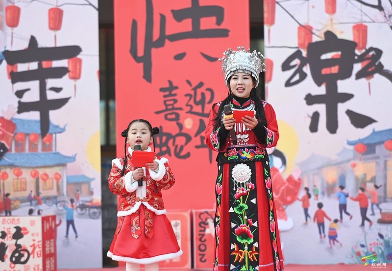 縣第三幼兒園:歡喜迎新年