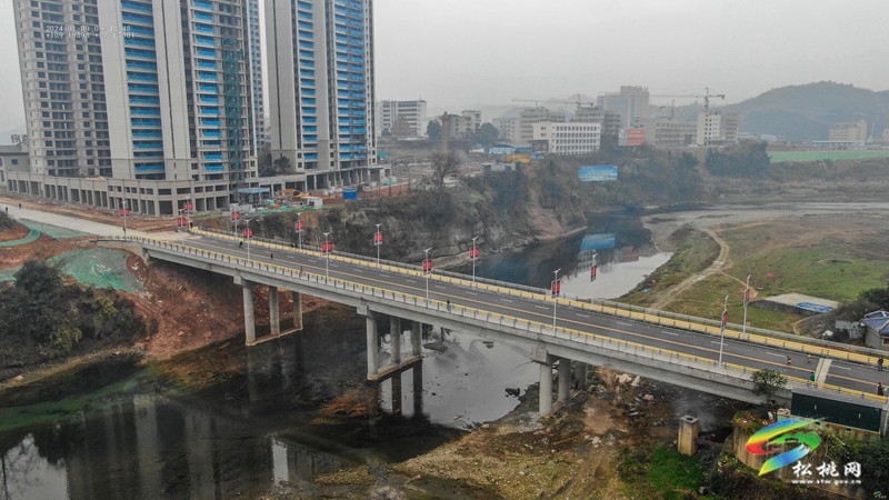 坪塊大橋預(yù)計(jì)春節(jié)前通車