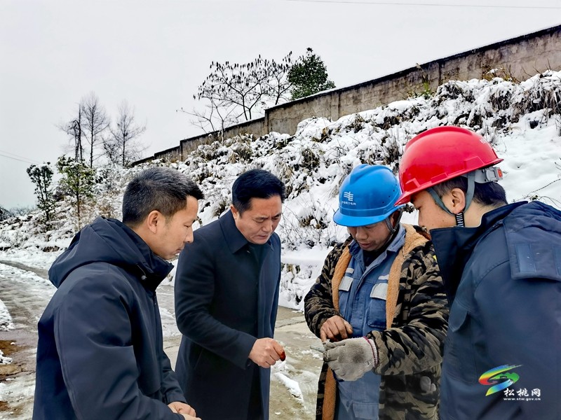陳琪調(diào)研督導(dǎo)低溫雨雪凝凍天氣防范應(yīng)對工作
