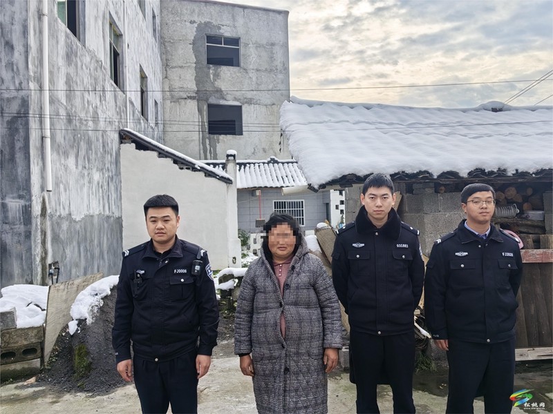 搜尋18小時，民警成功找回走失女子