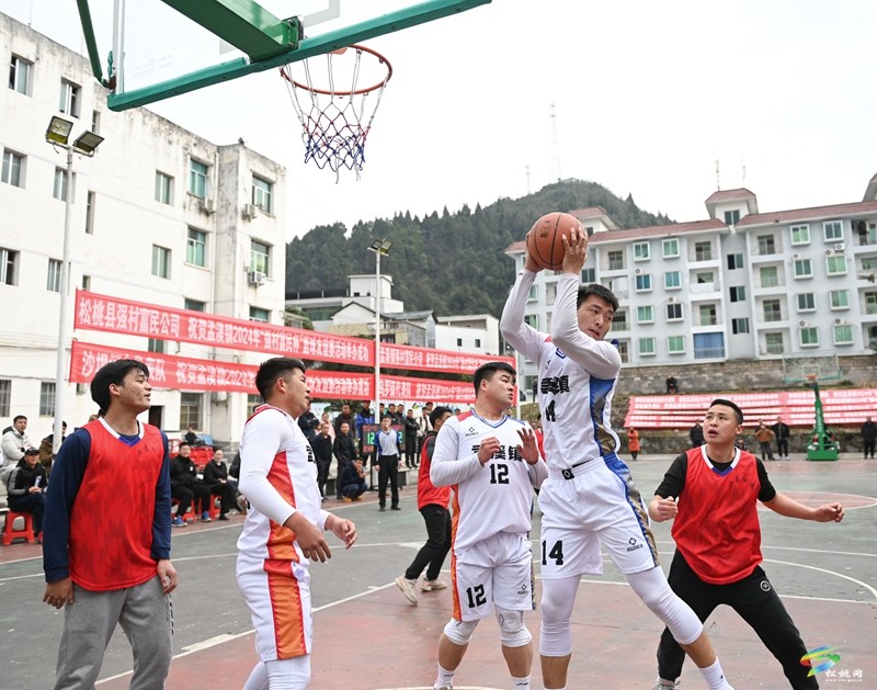 精彩！孟溪鎮(zhèn)2024年“強(qiáng)村富民杯”籃球友誼賽開賽
