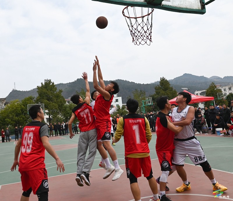 精彩！孟溪鎮(zhèn)2024年“強(qiáng)村富民杯”籃球友誼賽開賽