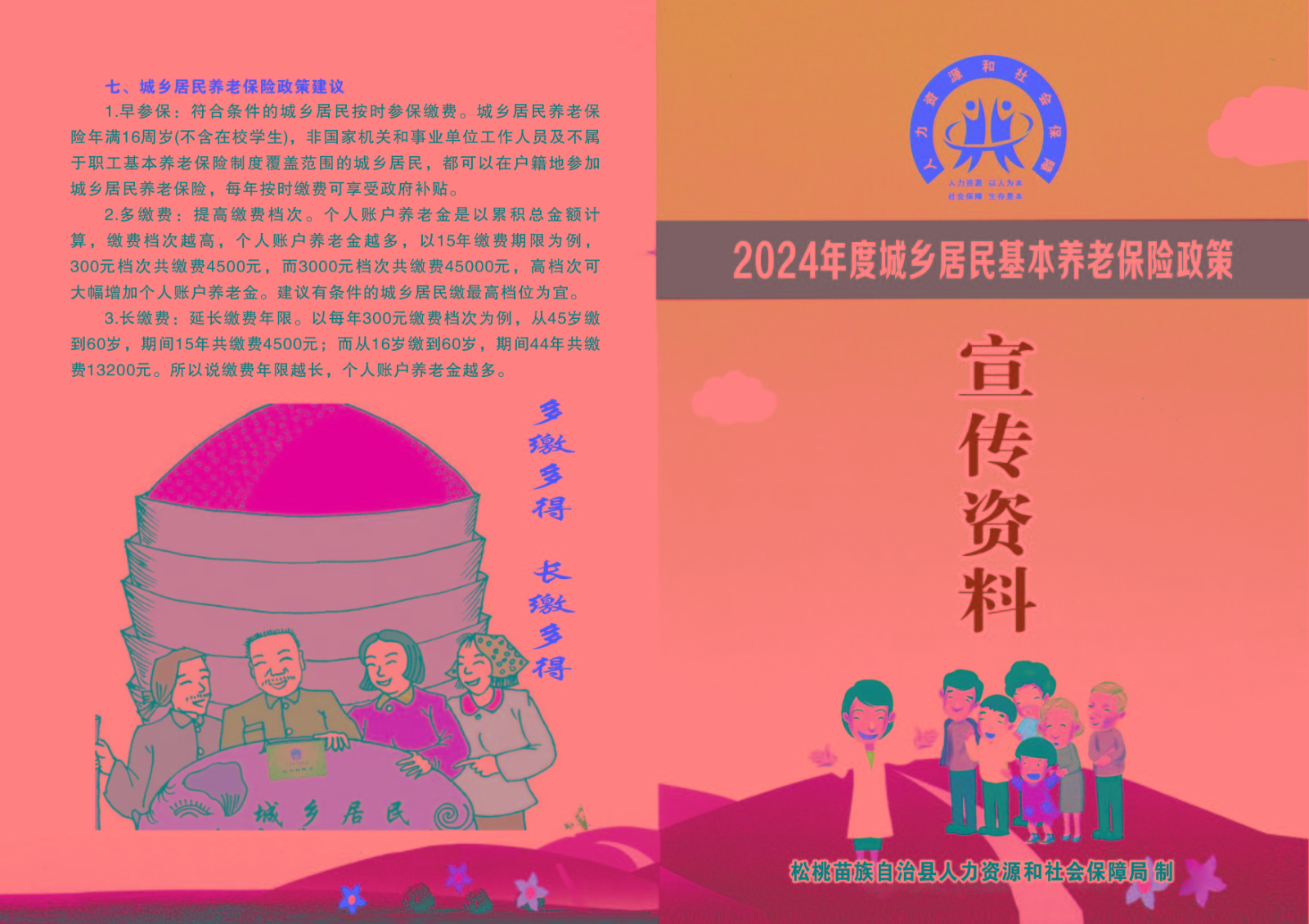 2024年度城鄉(xiāng)居民基本養(yǎng)老保險(xiǎn)政策
