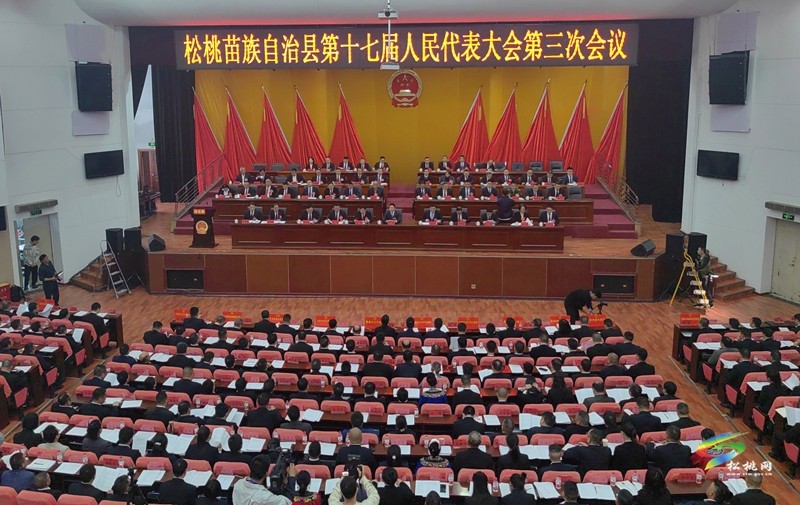 快訊！縣十七屆人大三次會議開幕