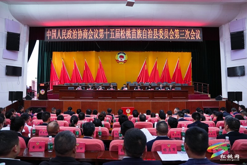 縣政協(xié)十五屆三次會(huì)議召開第三次全體會(huì)議
