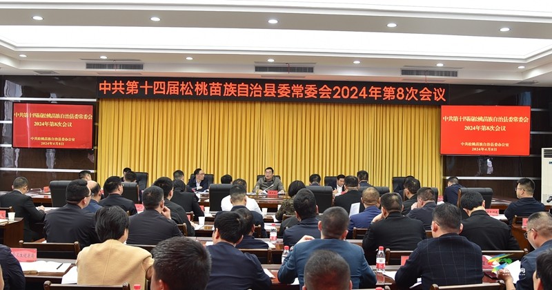 縣委常委會2024年第8次會議召開