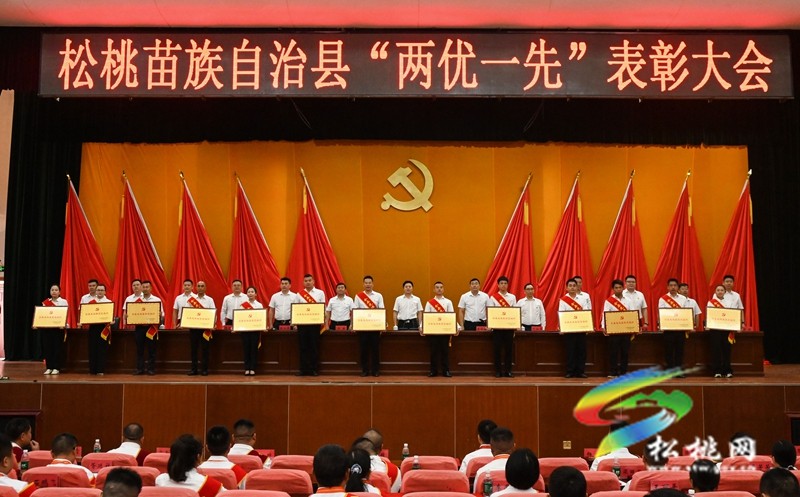 全縣“兩優(yōu)一先”表彰大會舉行