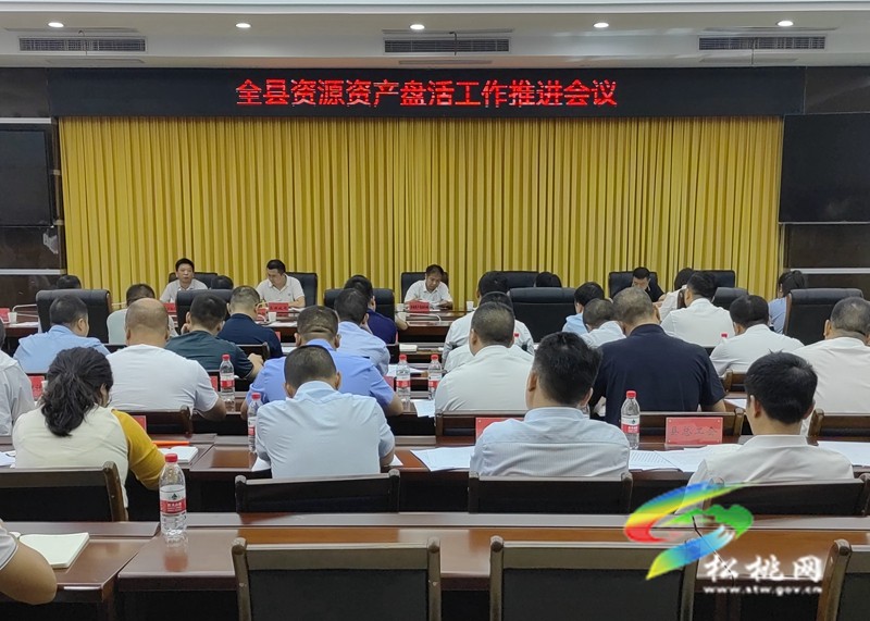 全縣資源資產(chǎn)盤活工作推進會議召開