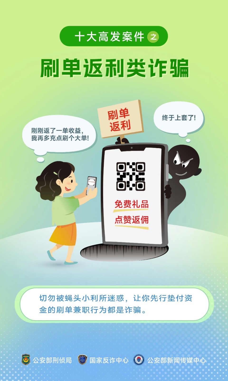 十大電詐高發(fā)類型