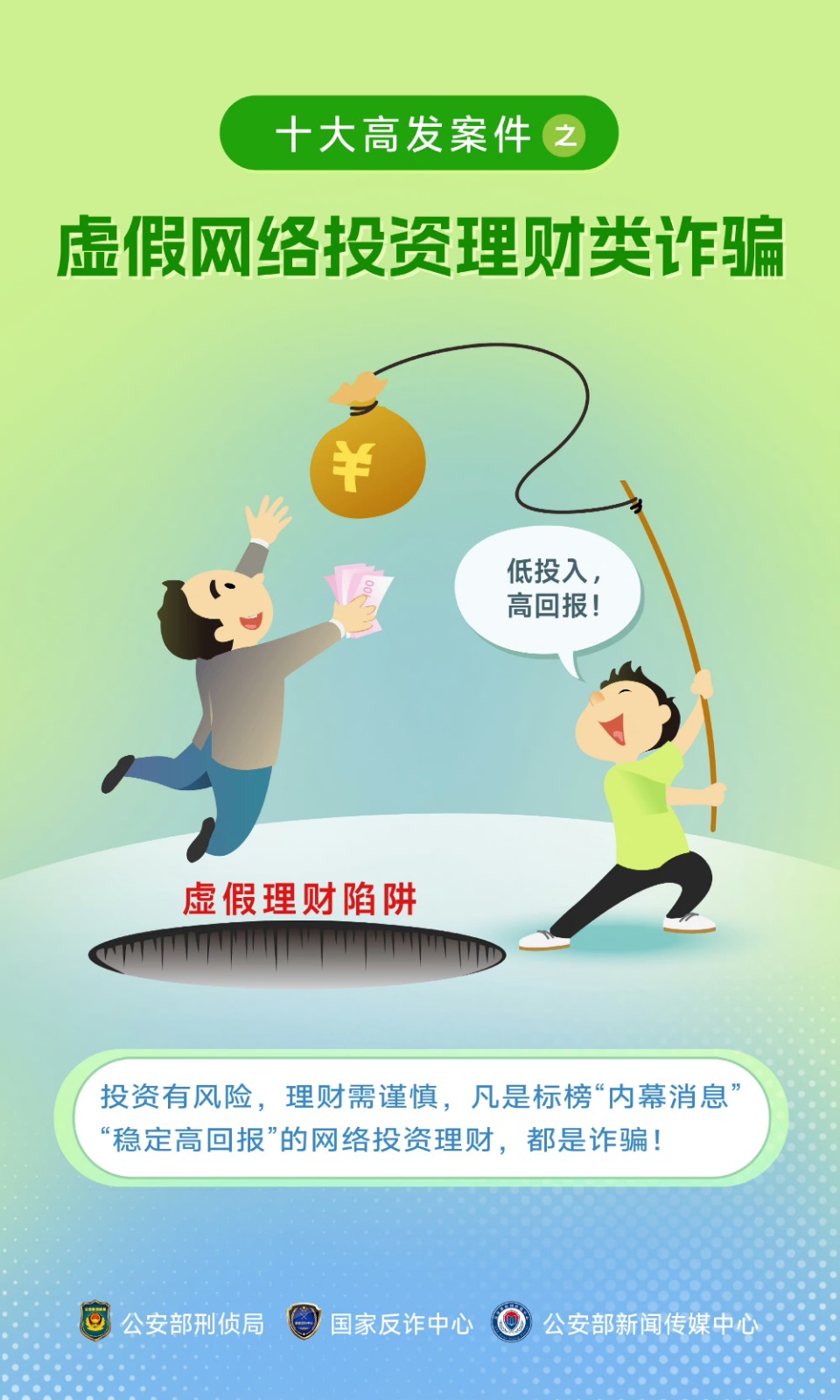 十大電詐高發(fā)類型