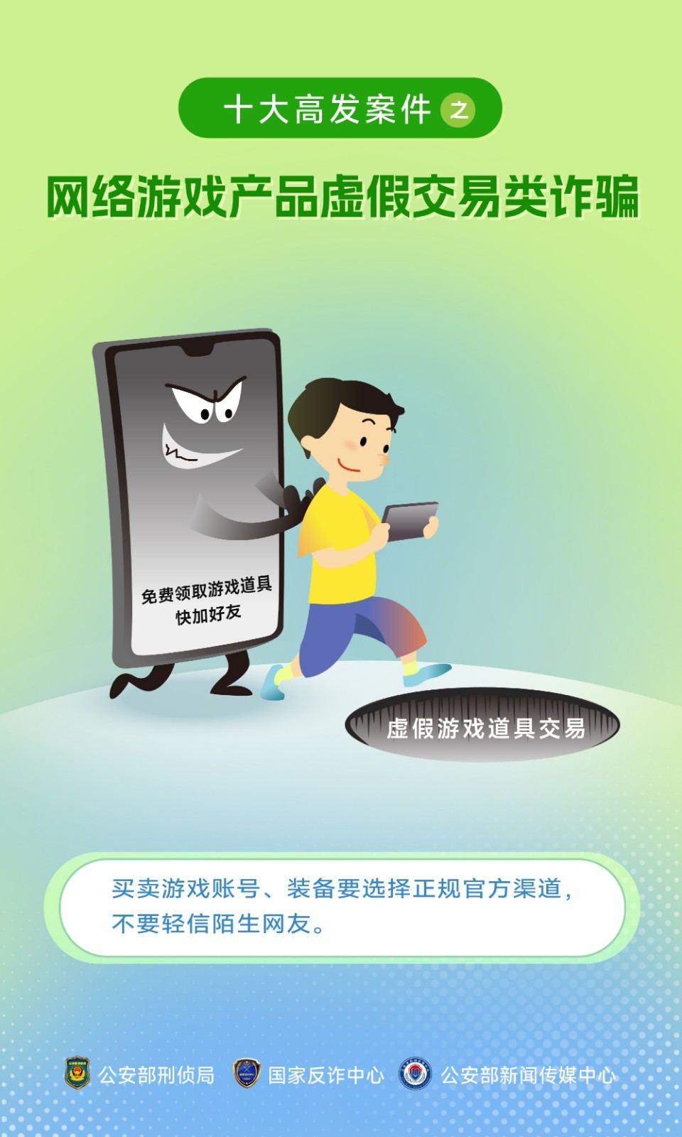 十大電詐高發(fā)類型