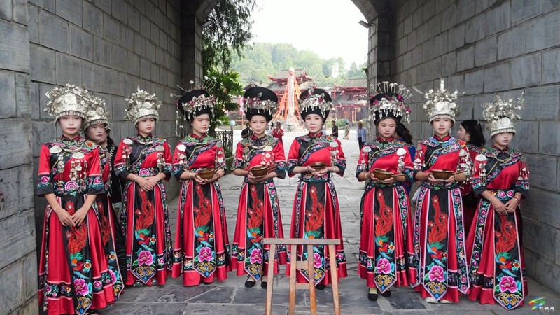 松桃苗王城：“非遺苗鄉(xiāng)  六六吉祥”苗族六月六民俗文化體驗活動火熱進行中