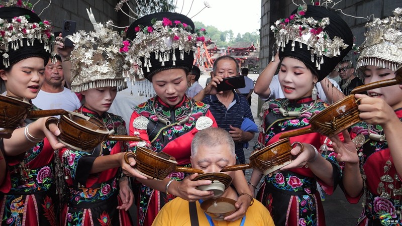 松桃苗王城：“非遺苗鄉(xiāng)  六六吉祥”苗族六月六民俗文化體驗活動火熱進行中