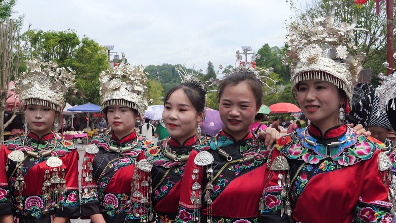 松桃苗王城：“非遺苗鄉(xiāng)  六六吉祥”苗族六月六民俗文化體驗活動火熱進行中