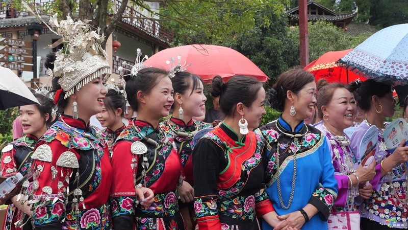 松桃苗王城：“非遺苗鄉(xiāng)  六六吉祥”苗族六月六民俗文化體驗活動火熱進行中