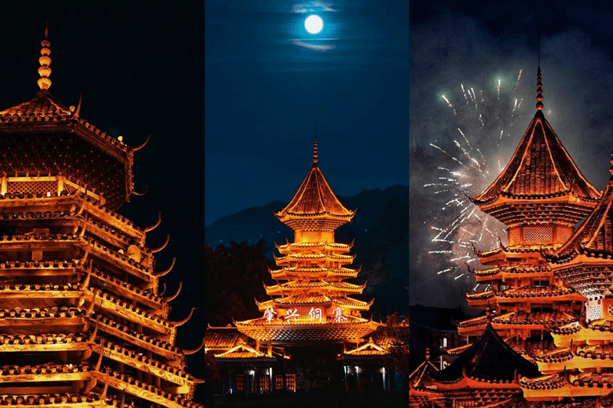 上燈了~貴州夜夜夜夜夜太美！
