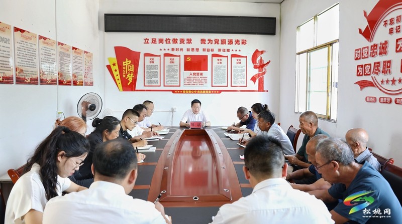 陳琪到長興堡鎮(zhèn)調(diào)研并宣講黨的二十屆三中全會精神