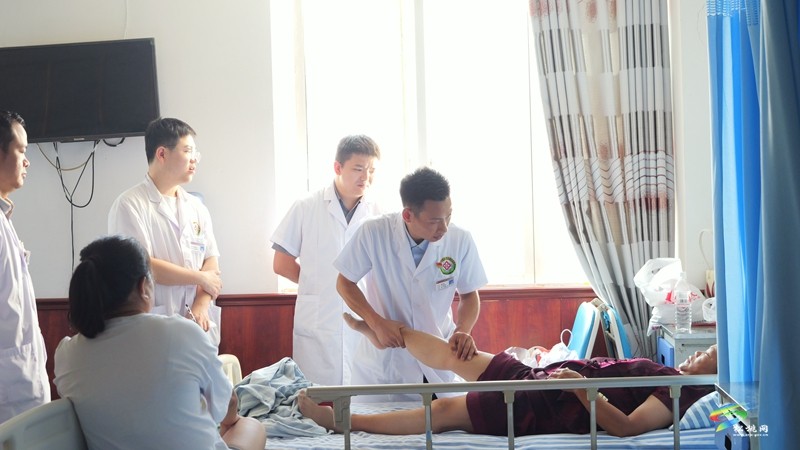 松桃民族中醫(yī)院骨一科：中西醫(yī)結(jié)合 治骨強筋有絕活