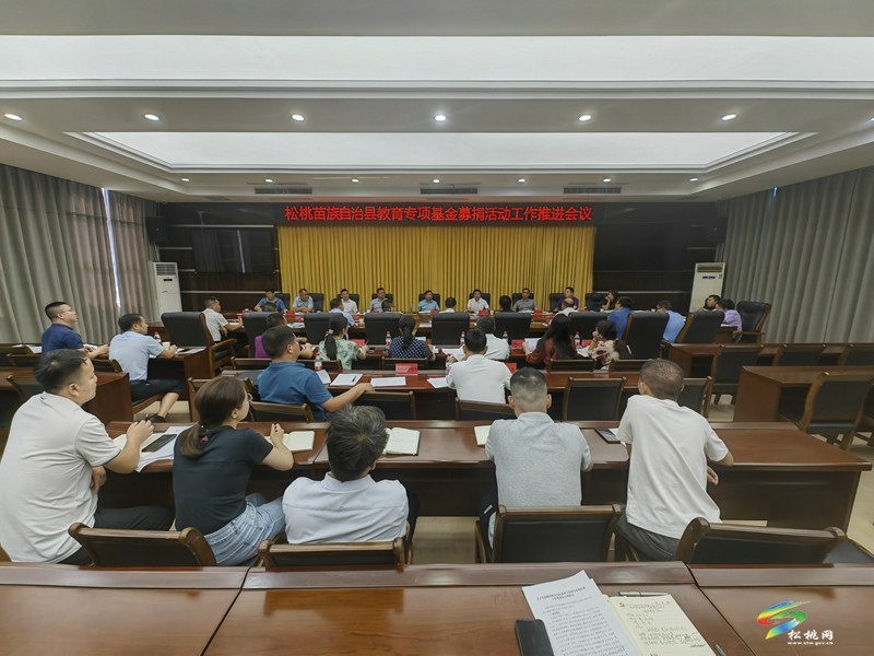 全縣教育專項(xiàng)基金募捐活動(dòng)工作推進(jìn)會(huì)議召開