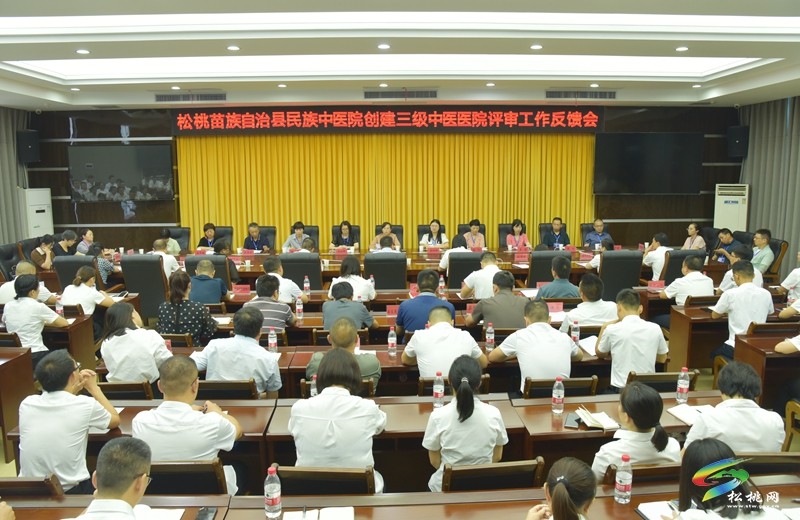 縣民族中醫(yī)院創(chuàng)建三級中醫(yī)醫(yī)院評審工作反饋會召開