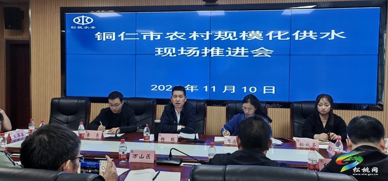 銅仁市農(nóng)村規(guī)模化供水現(xiàn)場推進(jìn)會在松桃召開