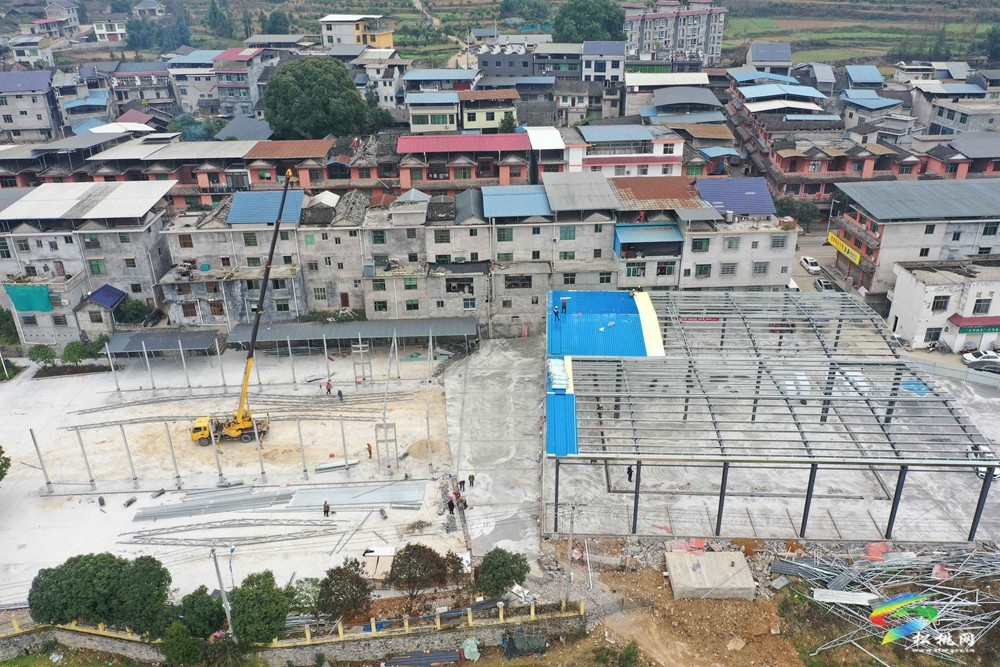迓駕鎮(zhèn)：邊貿(mào)集市抓緊建設(shè)中