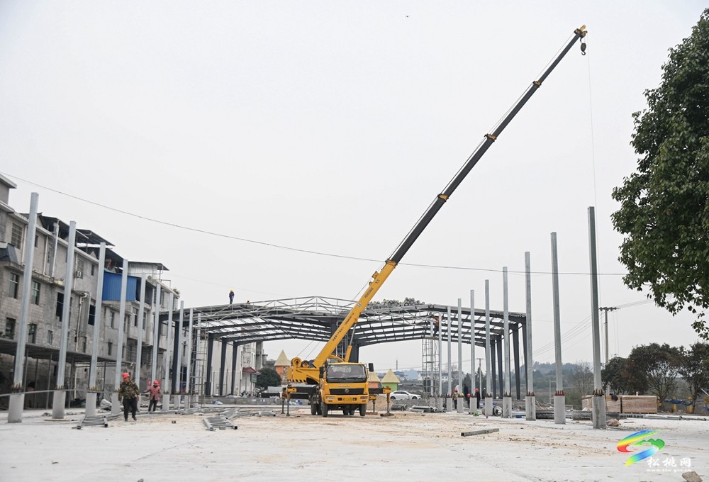 迓駕鎮(zhèn)：邊貿(mào)集市抓緊建設(shè)中