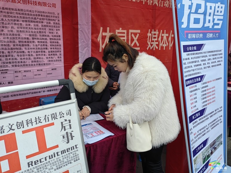 銅仁市2025年春風(fēng)行動(dòng)暨東西部勞務(wù)協(xié)作“村招”專場(chǎng)招聘活動(dòng)舉行