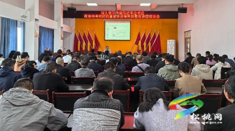 松桃：縣委宣講團分赴各鄉(xiāng)鎮(zhèn)（街道）宣講習近平總書記在貴州考察時的重要講話精神