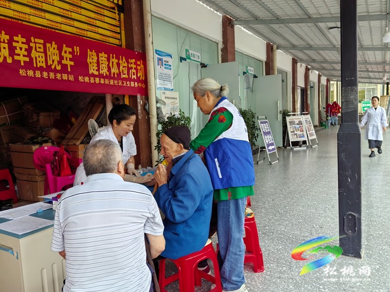 松桃老吾老驛站聯(lián)合蓼皋街道社區(qū)衛(wèi)生服務(wù)中心開展“關(guān)愛老人健康·共筑幸福晚年”健康體檢活動(dòng)