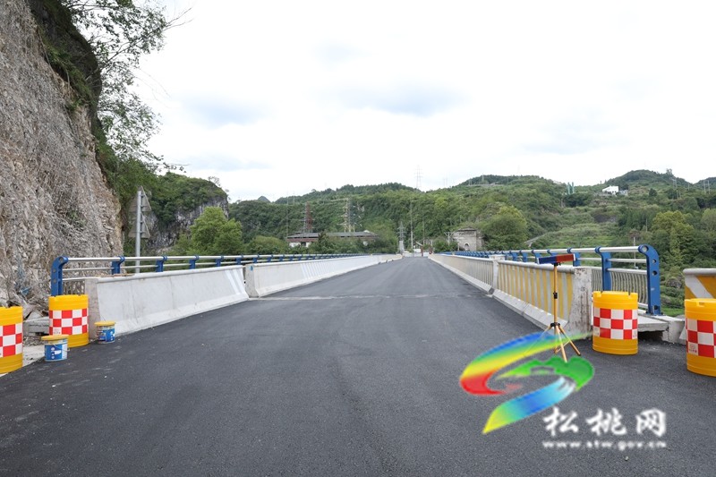 投資1632萬元重建！虎渡口大橋主體完工