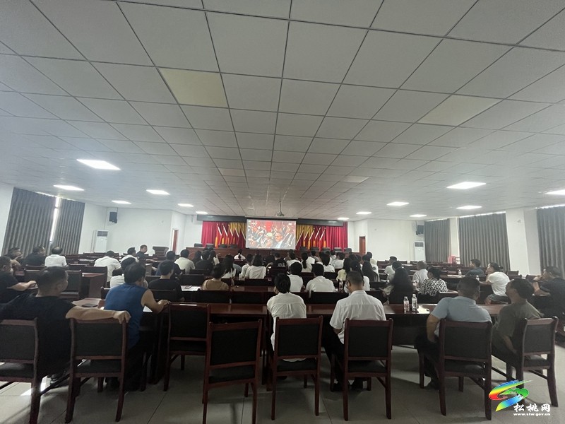 為閱兵助威 為祖國(guó)點(diǎn)贊！松桃干部群眾集中收看九三盛大閱兵