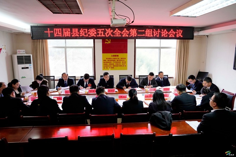 十四屆縣紀(jì)委五次全體會議進(jìn)行分組討論