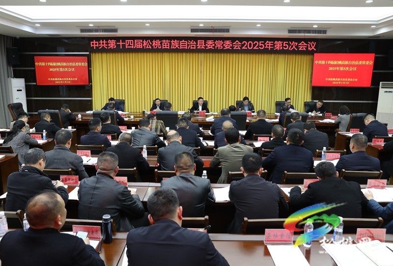 縣委常委會2025年第5次會議召開