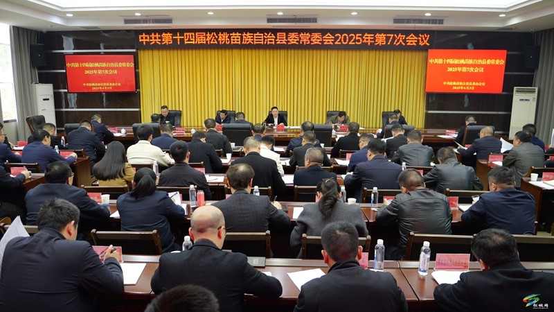 縣委常委會2025年第7次會議召開