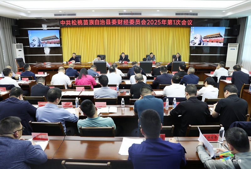 縣委財(cái)經(jīng)委員會(huì)2025年第1次會(huì)議召開