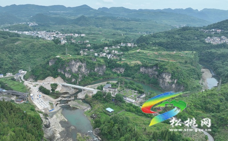 松桃：虎渡口大橋建設(shè)進(jìn)入沖刺階段