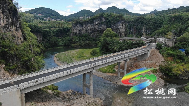 投資1632萬元重建！虎渡口大橋主體完工
