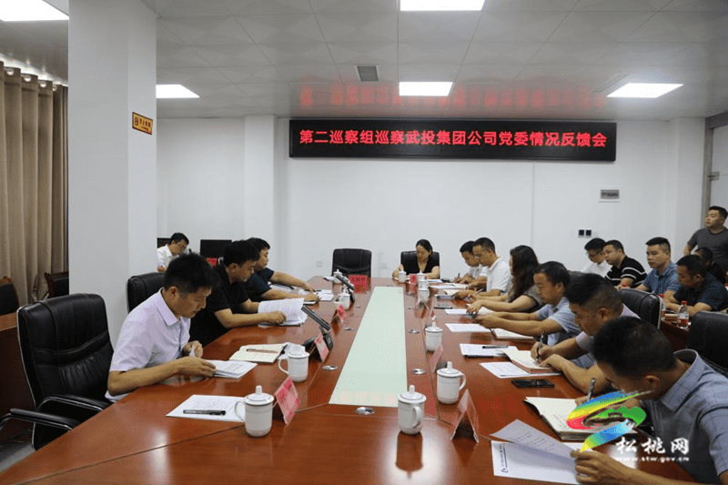 十四屆中共松桃苗族縣委第四輪巡察第二巡察組巡察武投集團(tuán)黨委反饋會(huì)召開